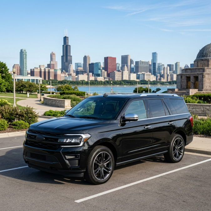 Ford Expedition SUV for Midway Airport chauffeur service